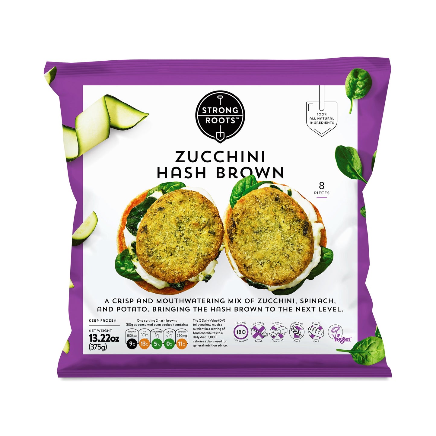 Strong Roots Zucchini Hash Brown