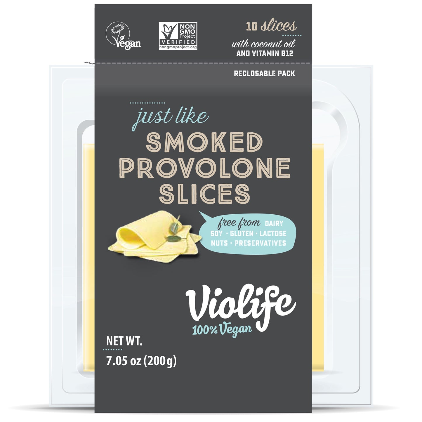 Violife Smoked Provolone Slices