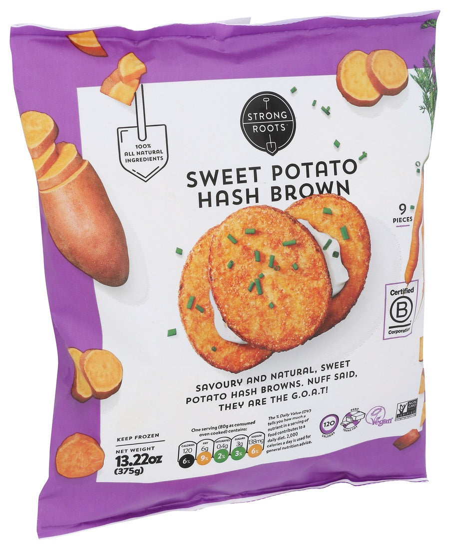 Strong Roots Sweet Potato Hash Brown