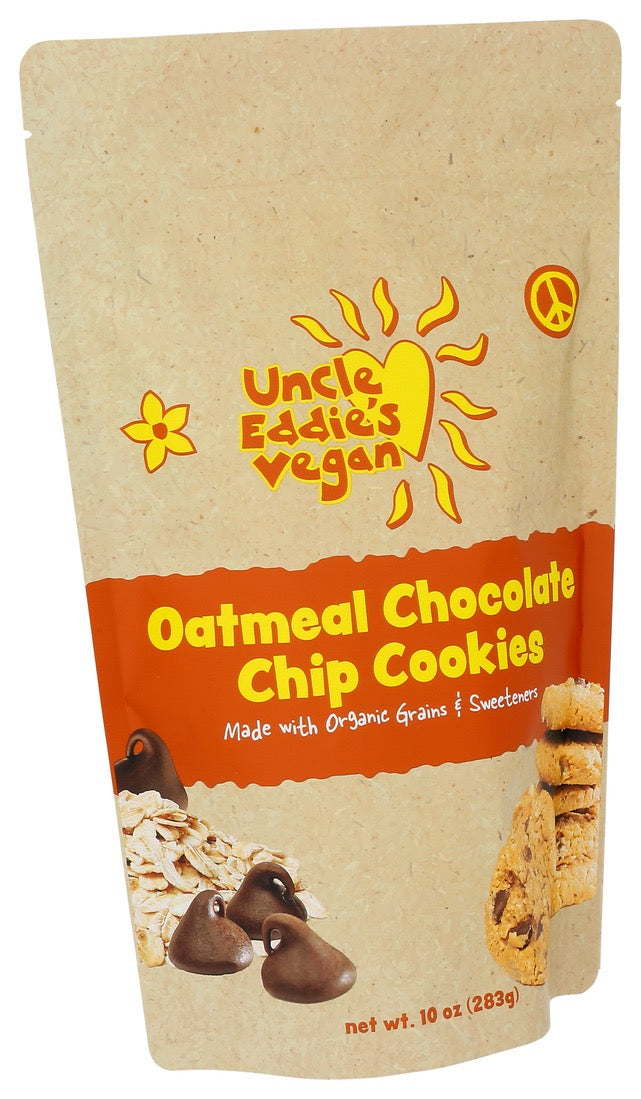 Uncle Eddie's Vegan Oatmeal Chocolate Chip Cookies