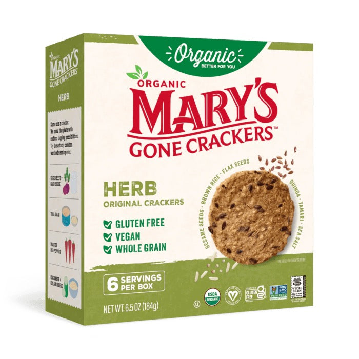 Mary's Gone Crackers Herb