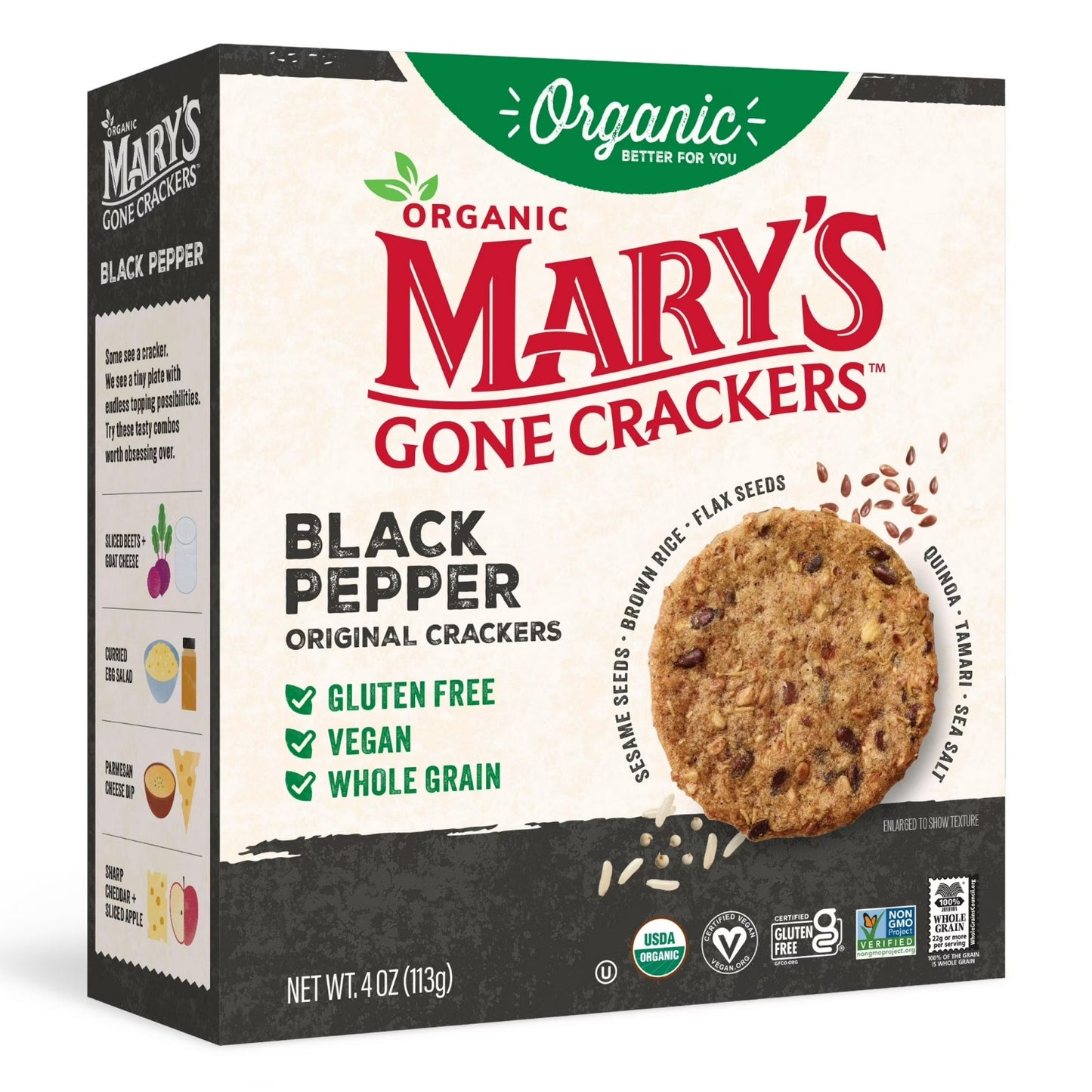 Mary's Gone Crackers Black Pepper