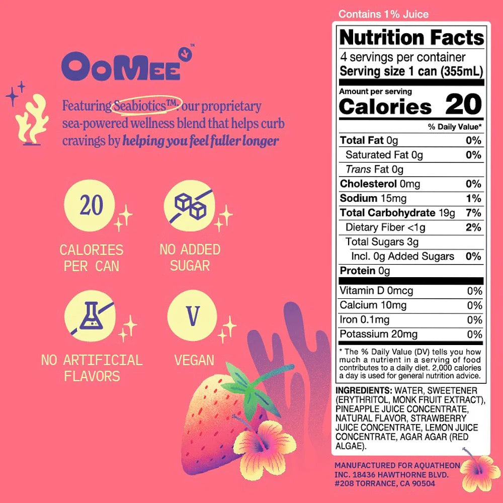 Oomee - Strawberry Hibiscus