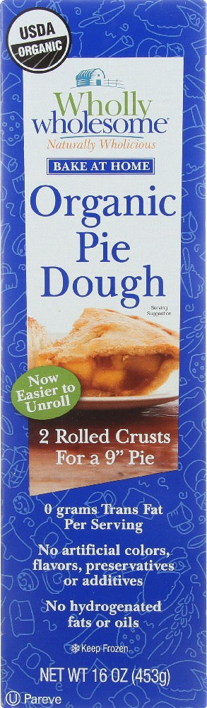 Wholly Wholesome Traditional Pie Dough