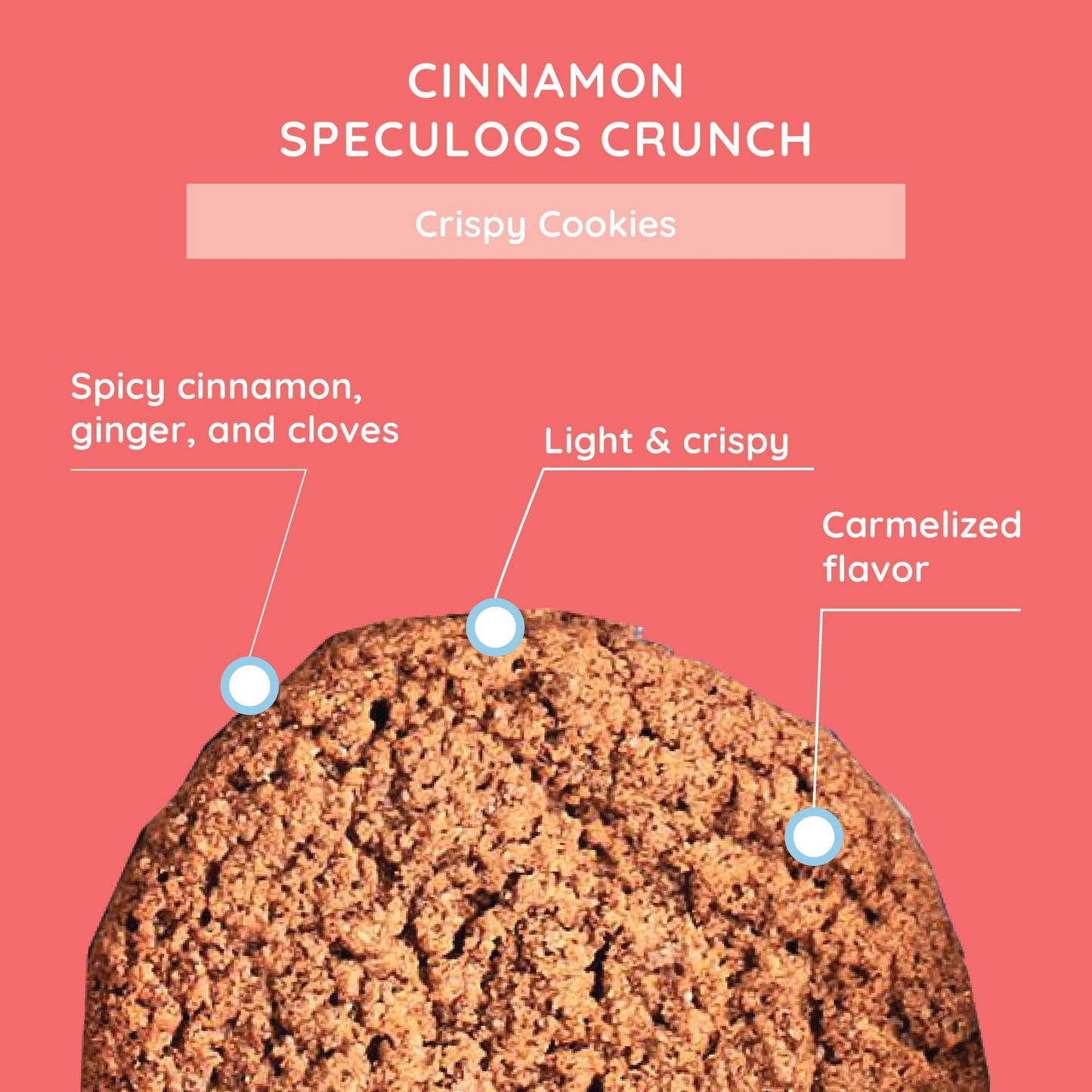 Maxine's Heavenly - Crispy Cinnamon Crunch Cookies - 6.3 oz box