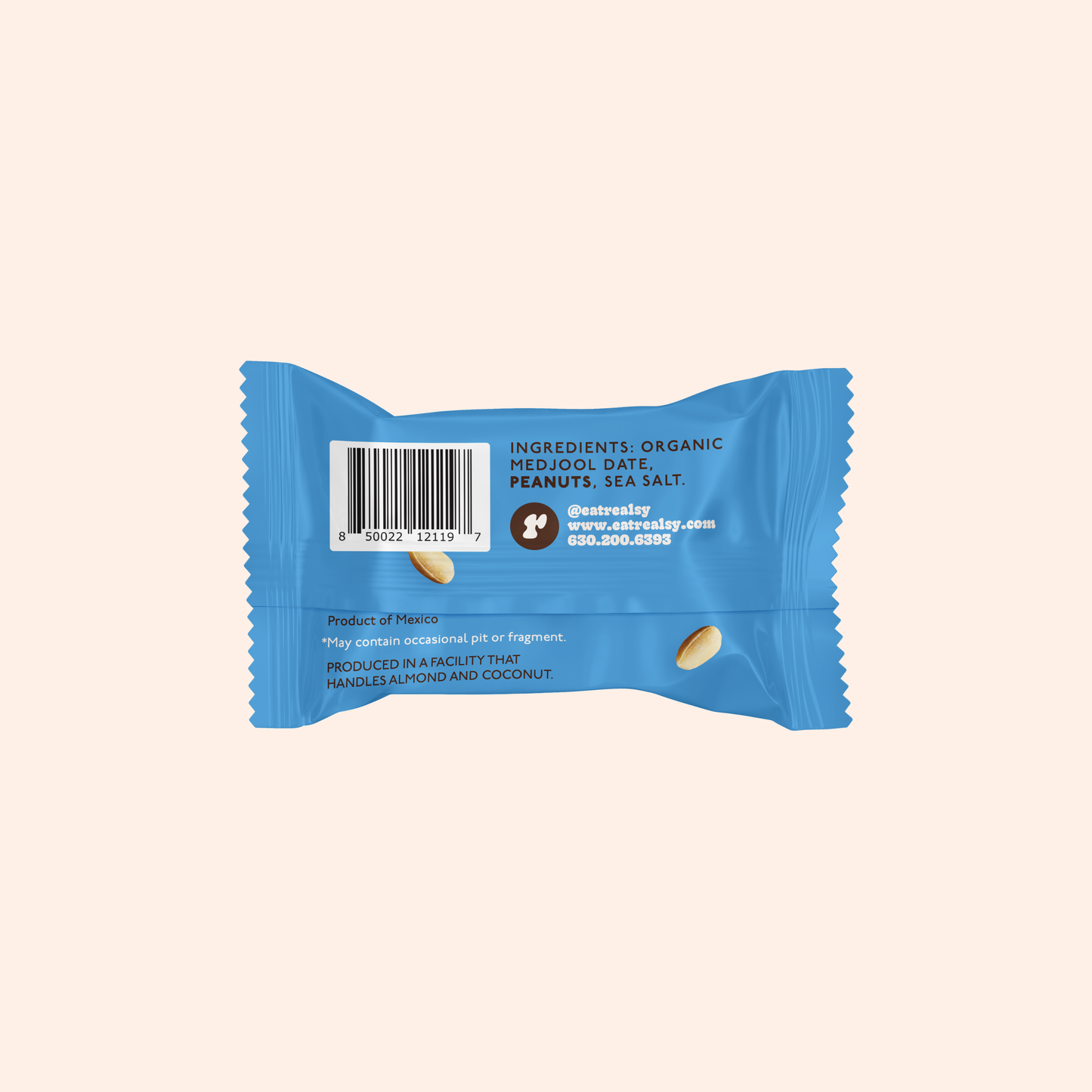 realsy - Peanut Butter Dates | Individually Wrapped
