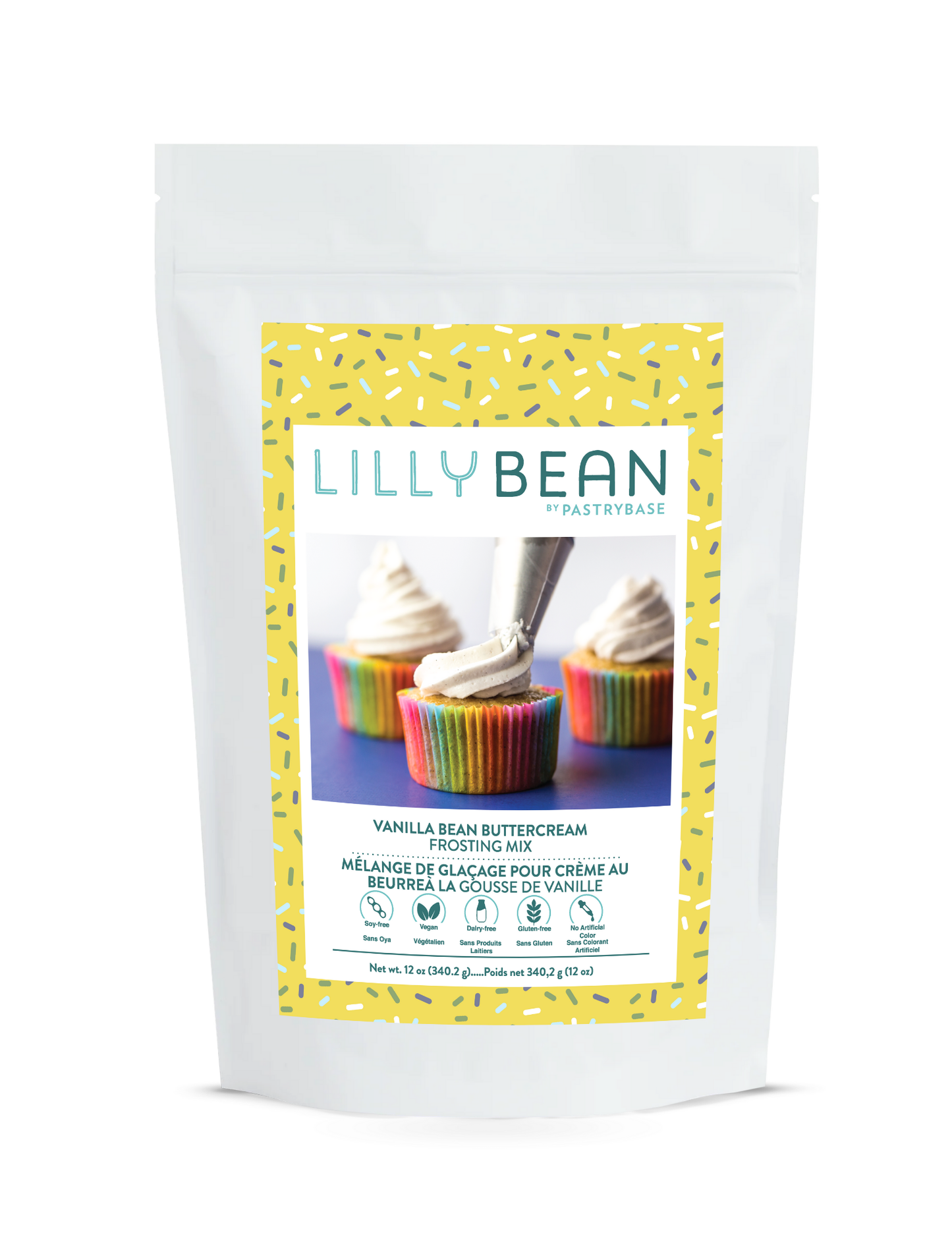 LillyBean Baking - Vanilla Bean Buttercream Mix (Vegan & Gluten-Free)
