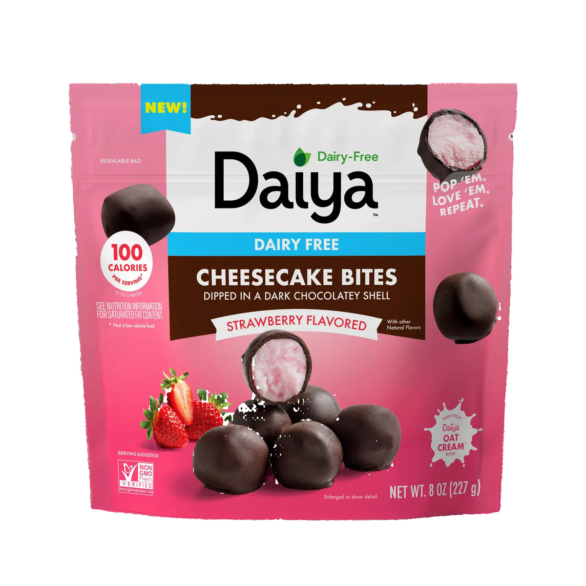 Daiya - Strawberry Cheezecake Bites