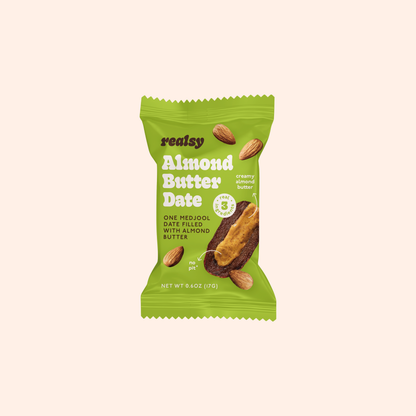 realsy - Almond Butter Dates | Individually Wrapped
