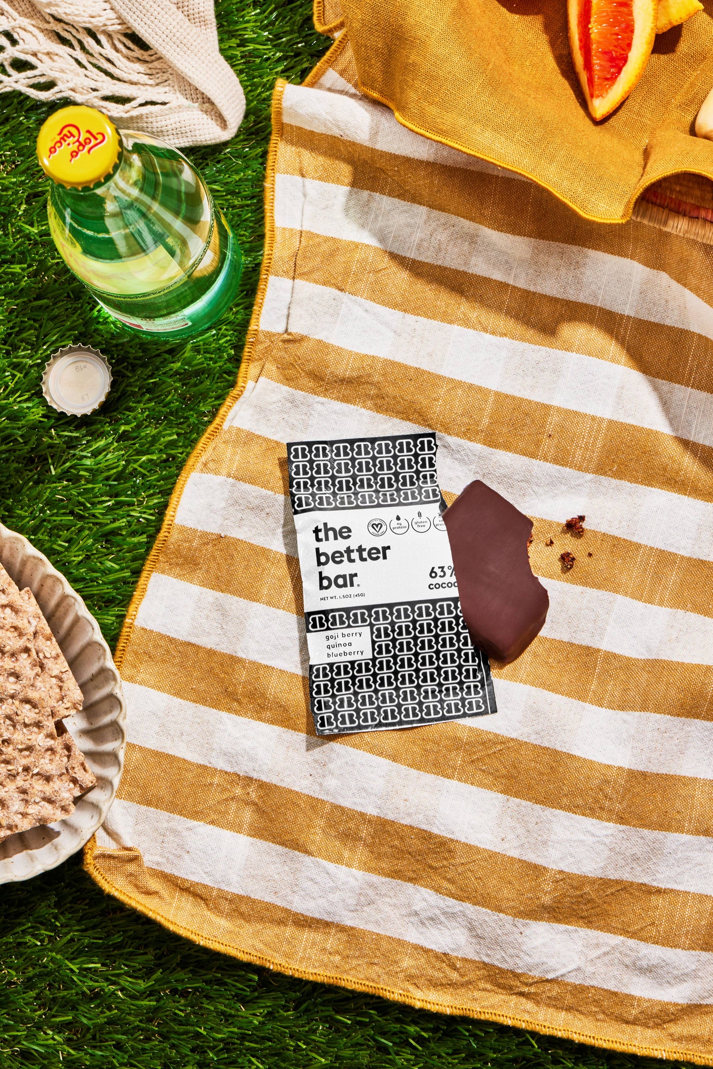 The Better Bar - 70% Organic Dark Chocolate Dipped Better Bar