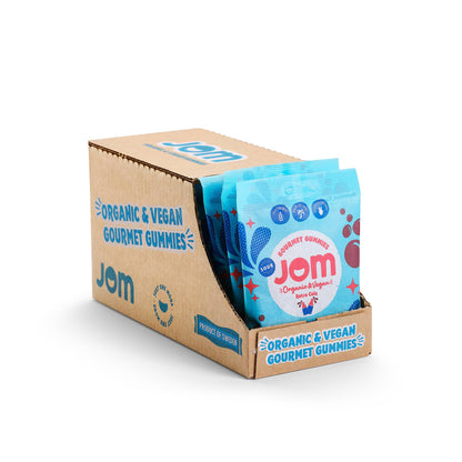 JOM - Swedish Organic and Vegan Sour Retro Cola Gummies