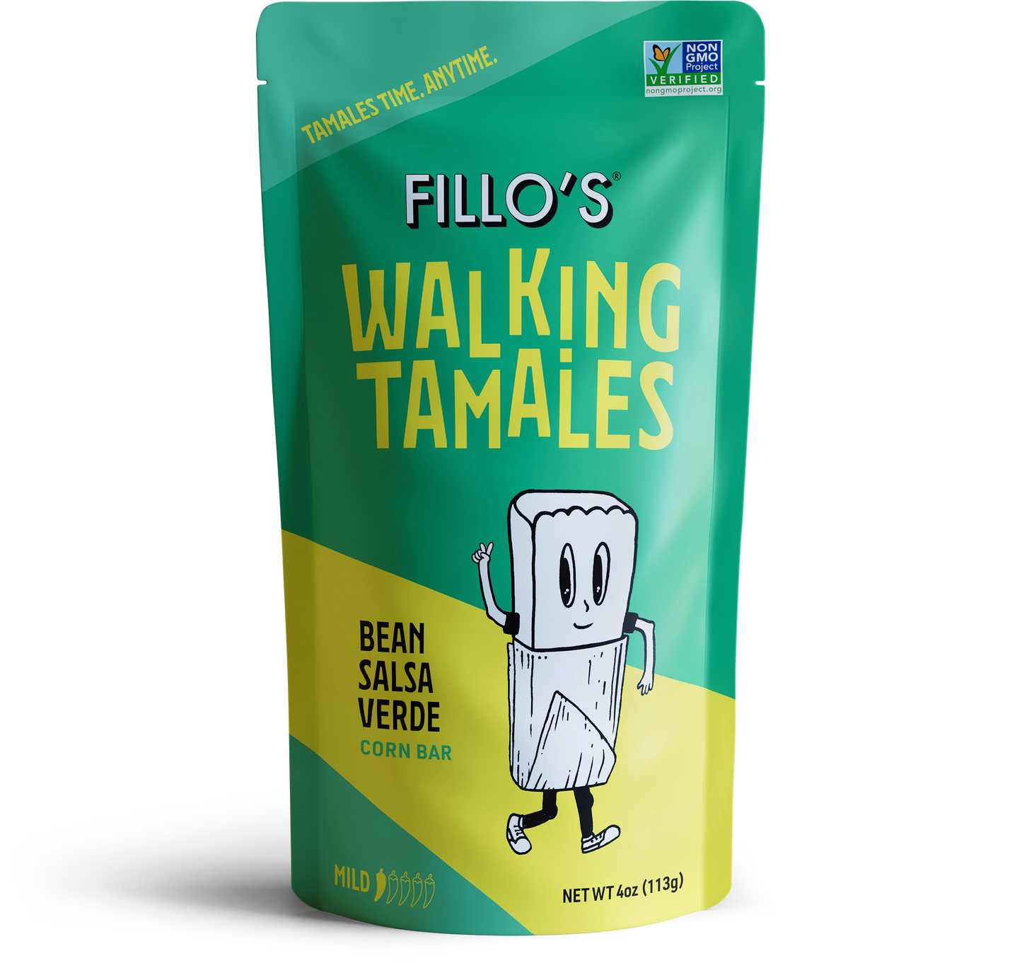 FILLO'S - Walking Tamales Bean Salsa Verde