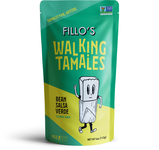 FILLO'S - Walking Tamales Bean Salsa Verde