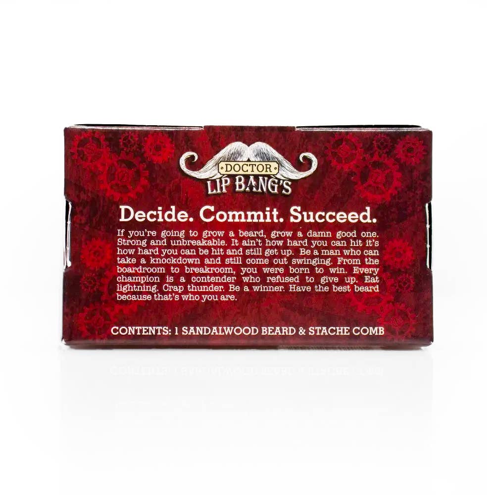 Doctor Lip Bang's - Beard & Stache Comb