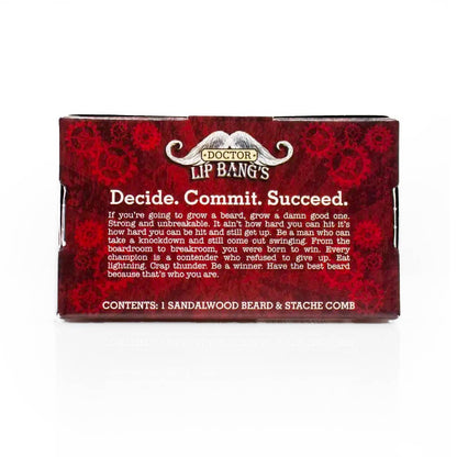 Doctor Lip Bang's - Beard & Stache Comb