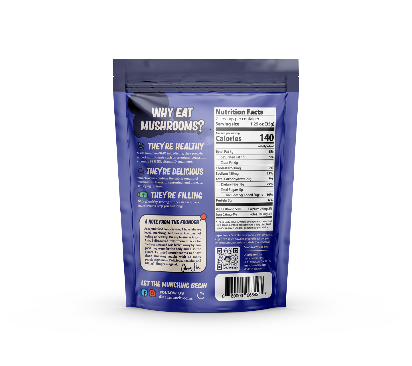 munchrooms - Cracked Black Pepper