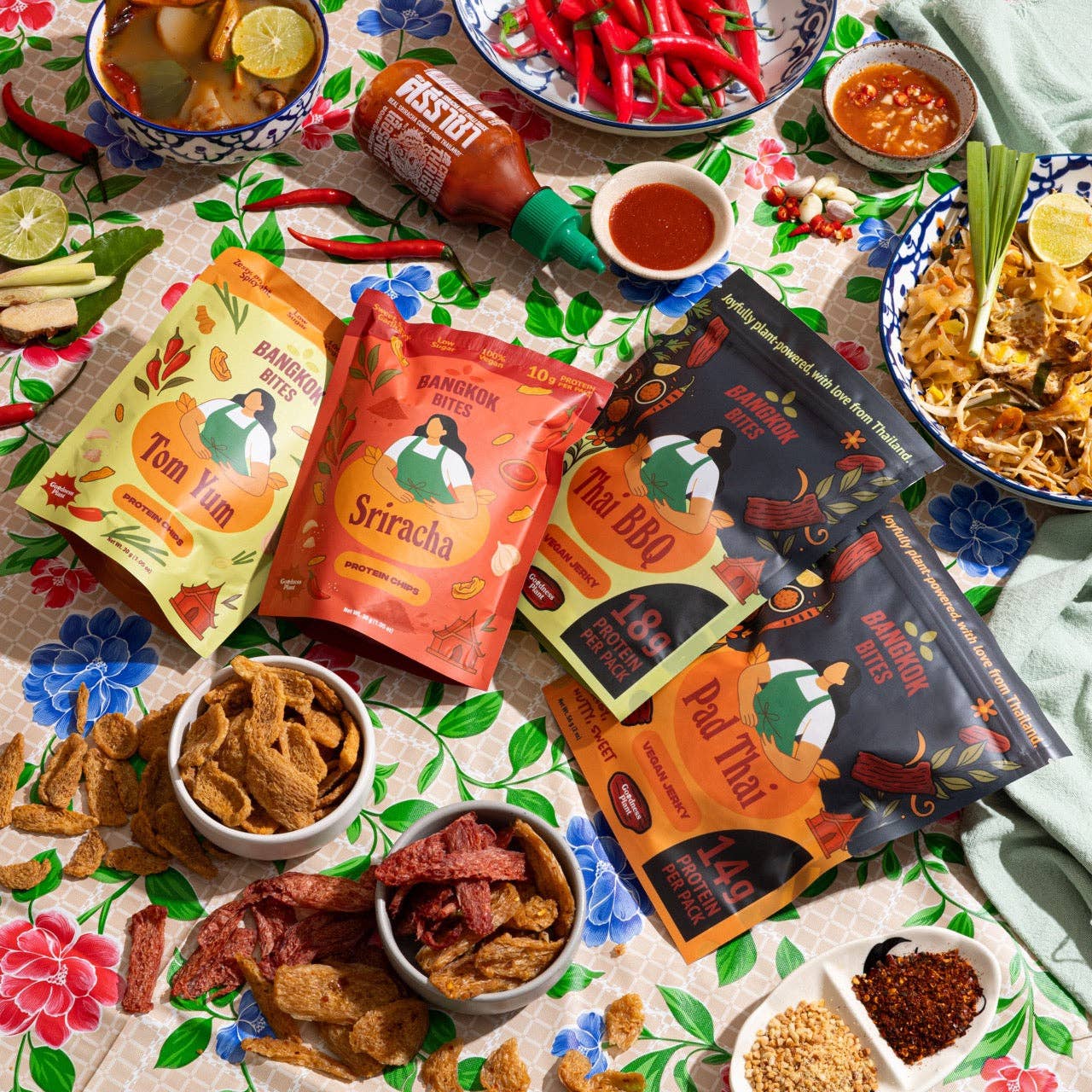 Bangkok Bites - Vegan Jerky, Pad Thai