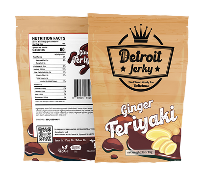 Detroit Jerky - Ginger Teriyaki