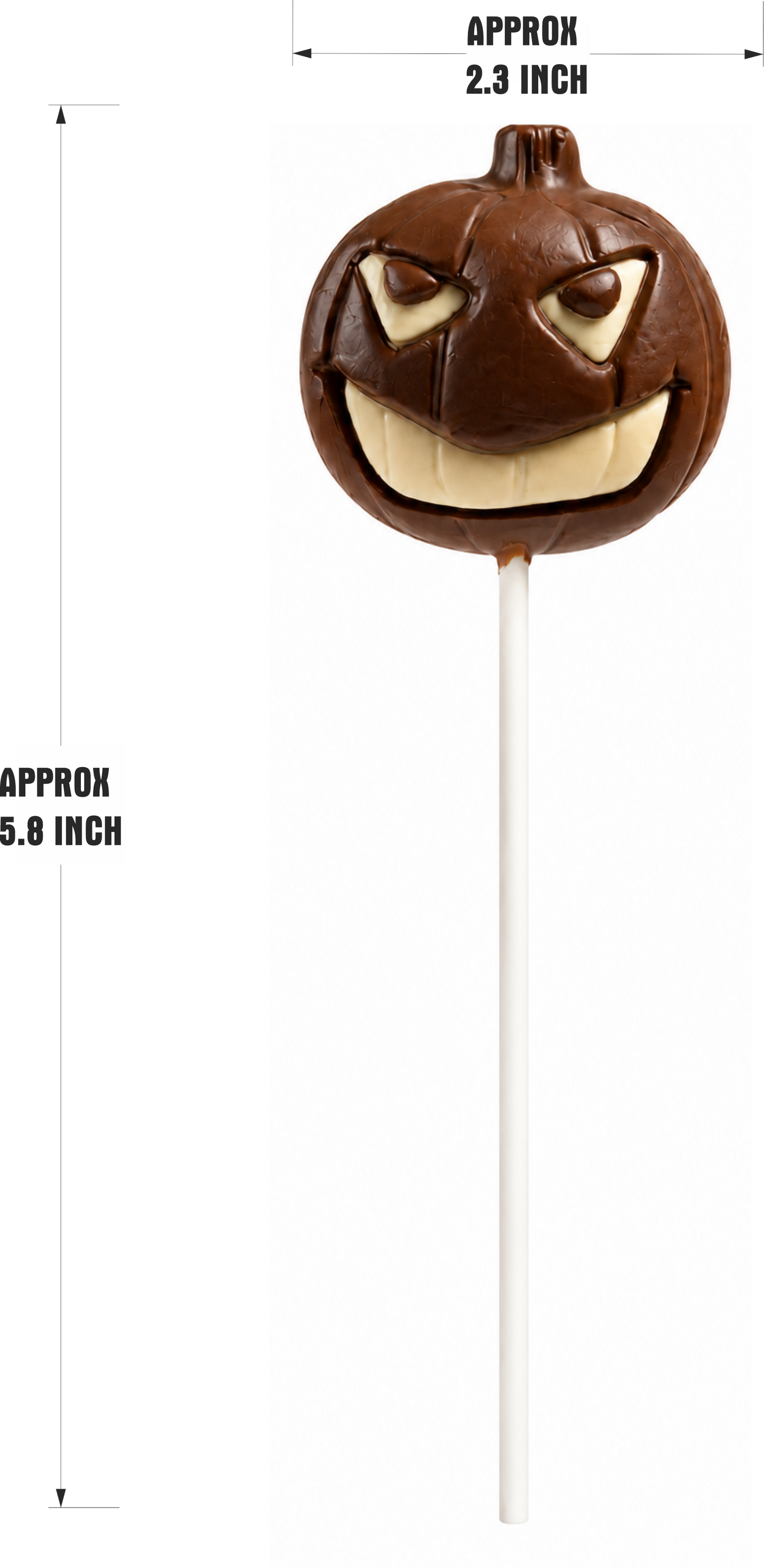 No Whey Foods - Halloween Pumpkin Pop - Wholesale (12 Pops) - Allergy Friend