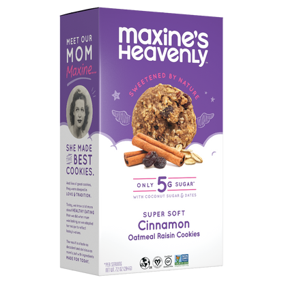 Maxine's Heavenly - Soft Baked Cinnamon Oatmeal Raisin Cookies