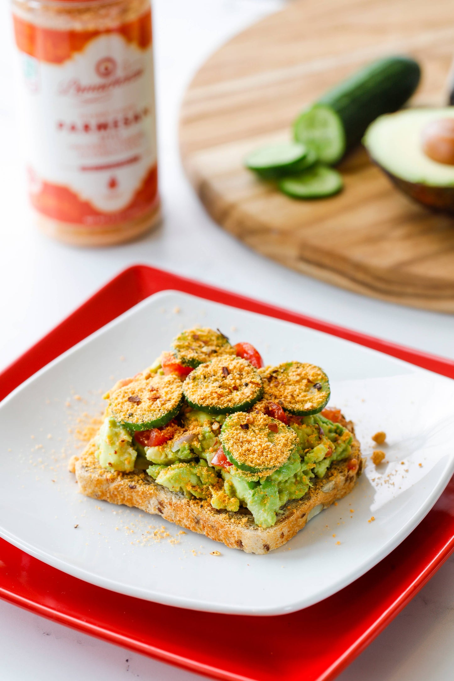 Panacheeza - Hot & Spicy Plant-Based Parmesan-Style Cheese