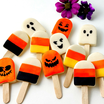marzipops - Gourmet Halloween Marzipan Mini Popsicle Candy Treats