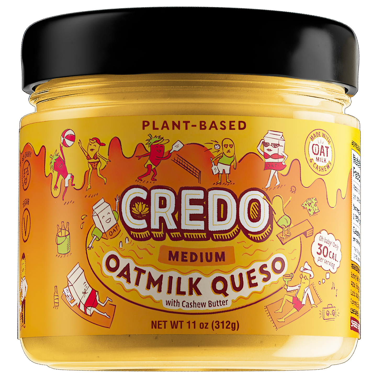 Credo Foods - Oat Milk Queso Medium