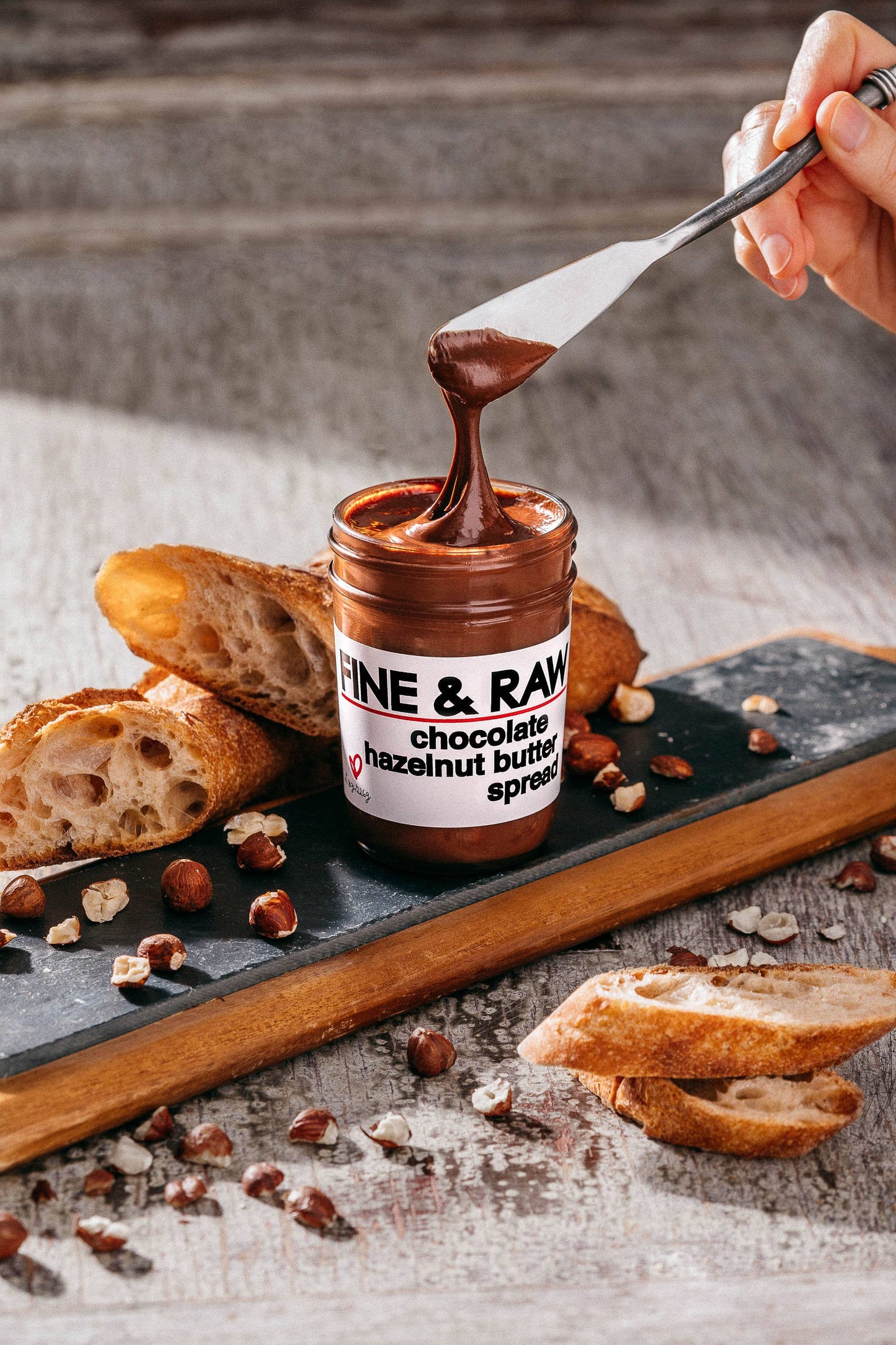 FINE & RAW - Chocolate Hazelnut Butter Spread