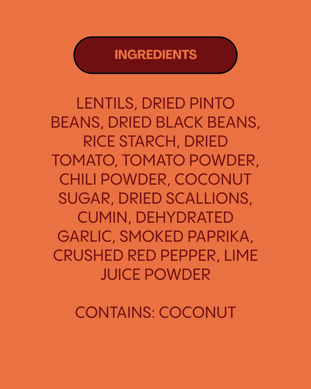 Lentiful - Low Sodium Three-Bean Chili Instant Lentils