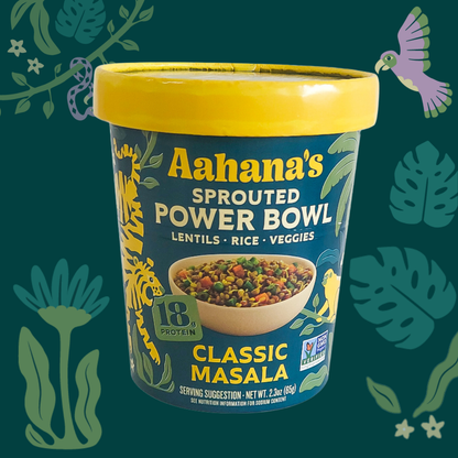 Aahana's Naturals - Classic Masala– 18g Plant-Protein, Gluten-Free Ready Meals