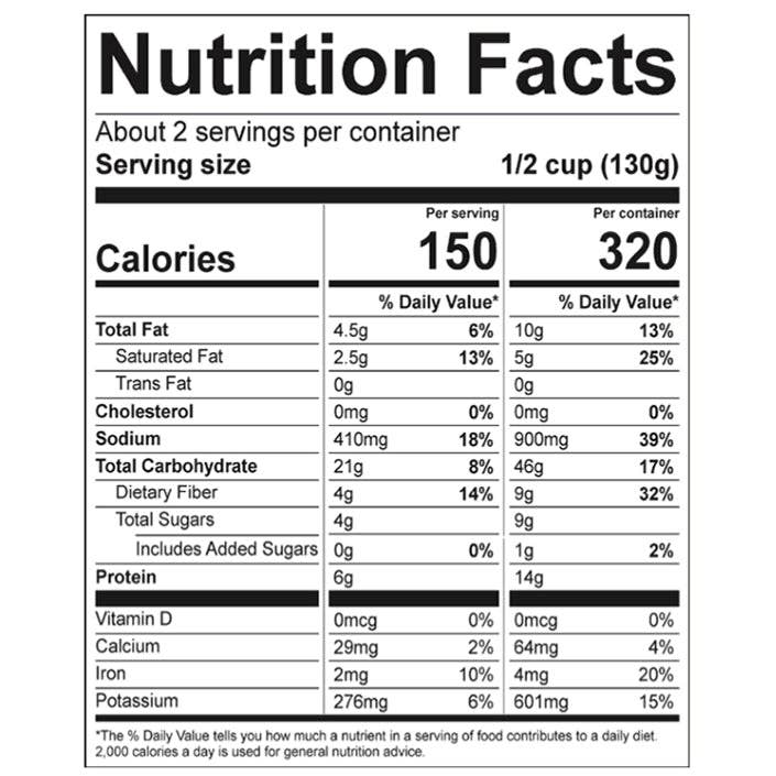 BeanVIVO Organics - Coconut Curry Chickpeas 