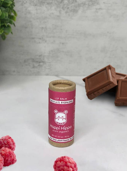 Hippotanicals - Chocolate Raspberry Eco Friendly Vegan Lip Balm