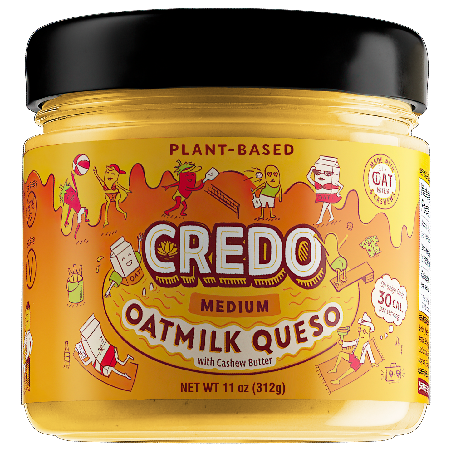 Credo Foods - Oat Milk Queso Medium: Medium