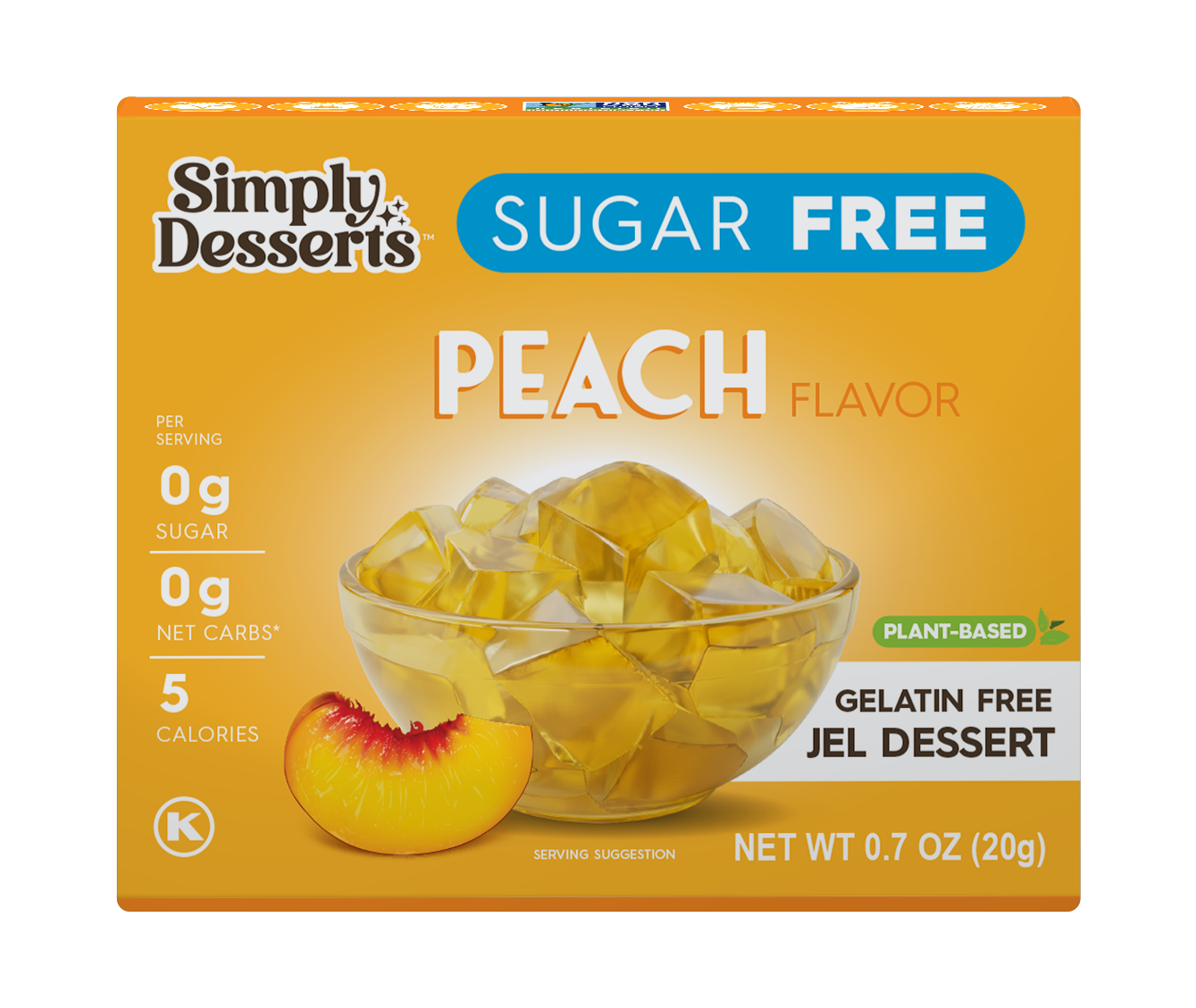 Simply Desserts - Peach Jel Dessert