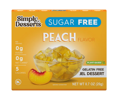 Simply Desserts - Peach Jel Dessert