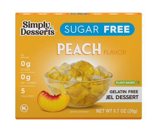 Simply Desserts - Peach Jel Dessert
