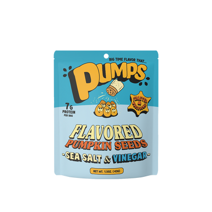 Louisville Brands - Pumps Toasted Pumpkin Seeds  - Sea Salt & Vinegar