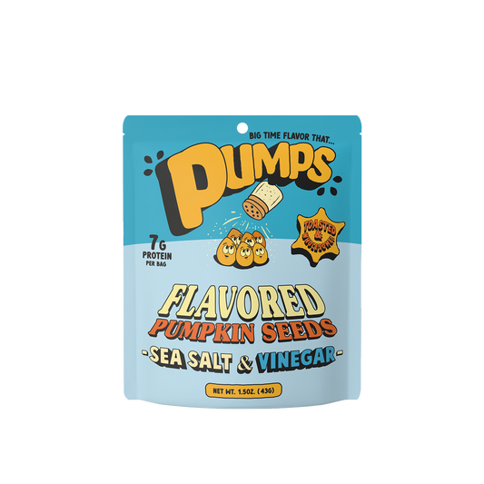 Louisville Brands - Pumps Toasted Pumpkin Seeds  - Sea Salt & Vinegar