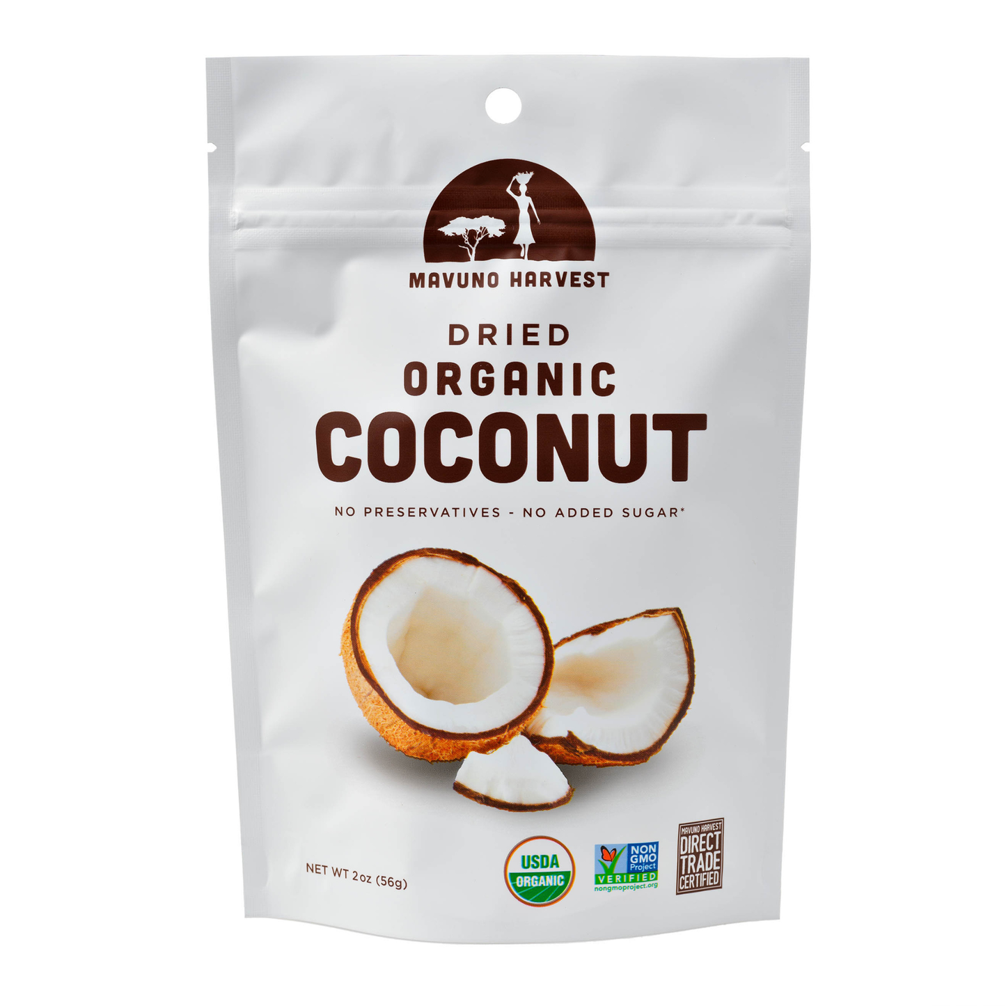 Mavuno Harvest - Dried Coconut: 2 OZ