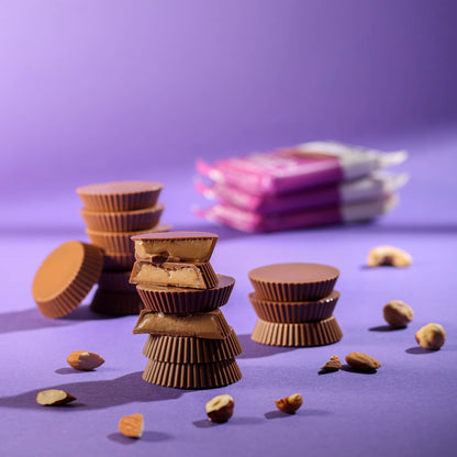 7th Heaven Chocolate - Oat Milk Chocolate Mixed Nut Butter Cups - Vegan & Kosher