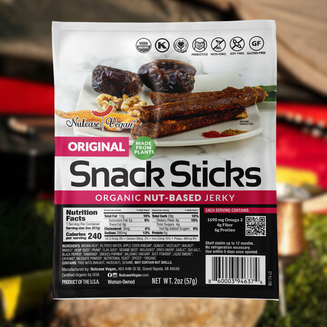Nutcase Vegan - Nutty Jerky Original Stick
