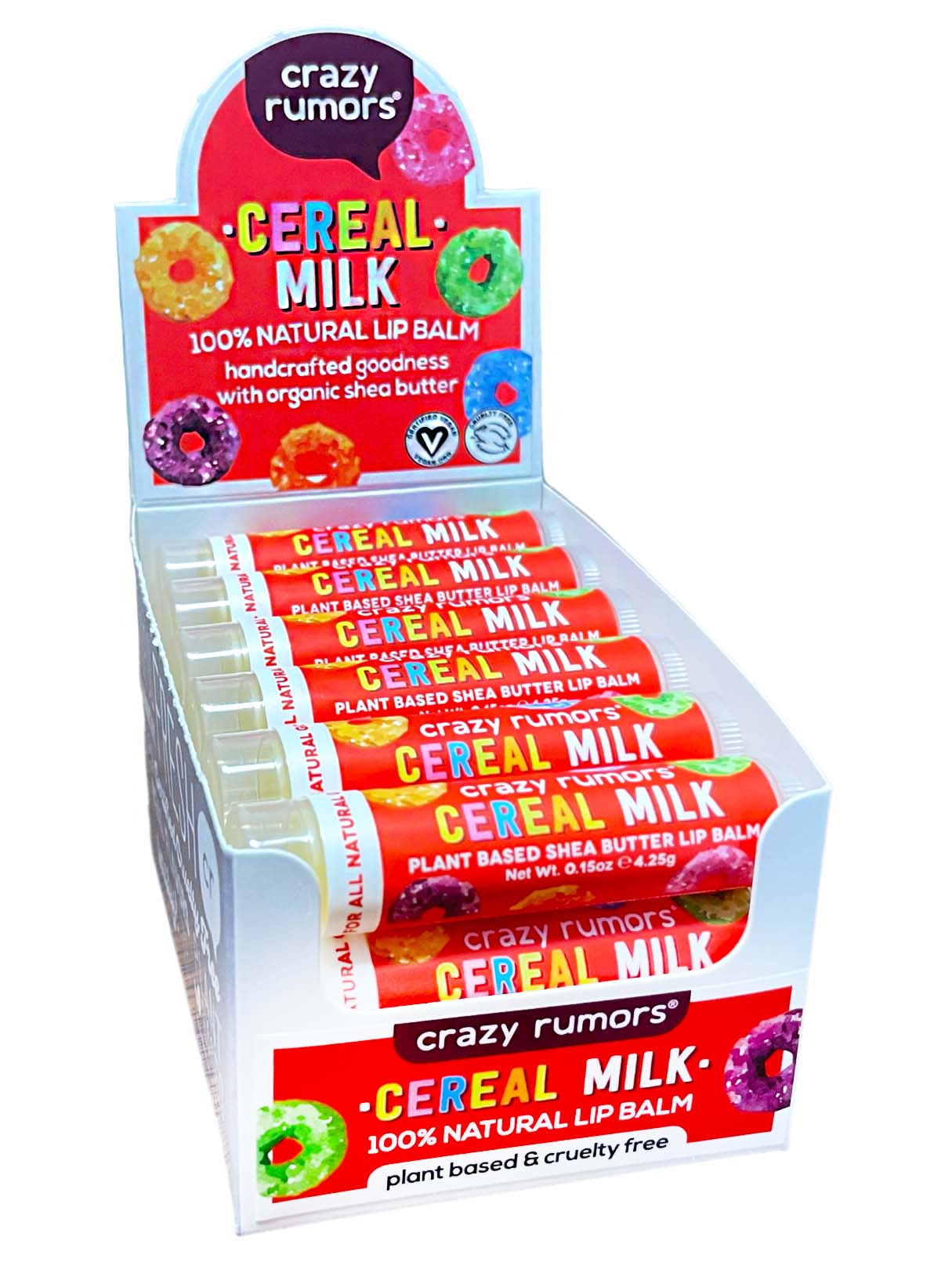 Crazy Rumors - All Natural, Vegan Cereal Milk Lip Balm