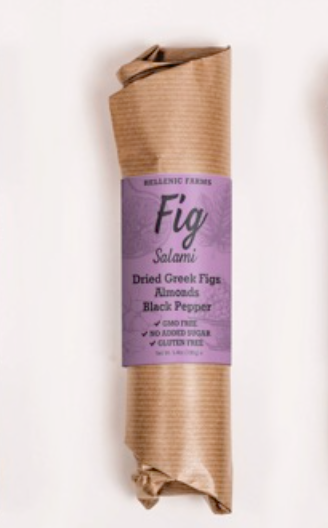 Gourmet Food Solutions - Fig Salami - Almond & Black Pepper
