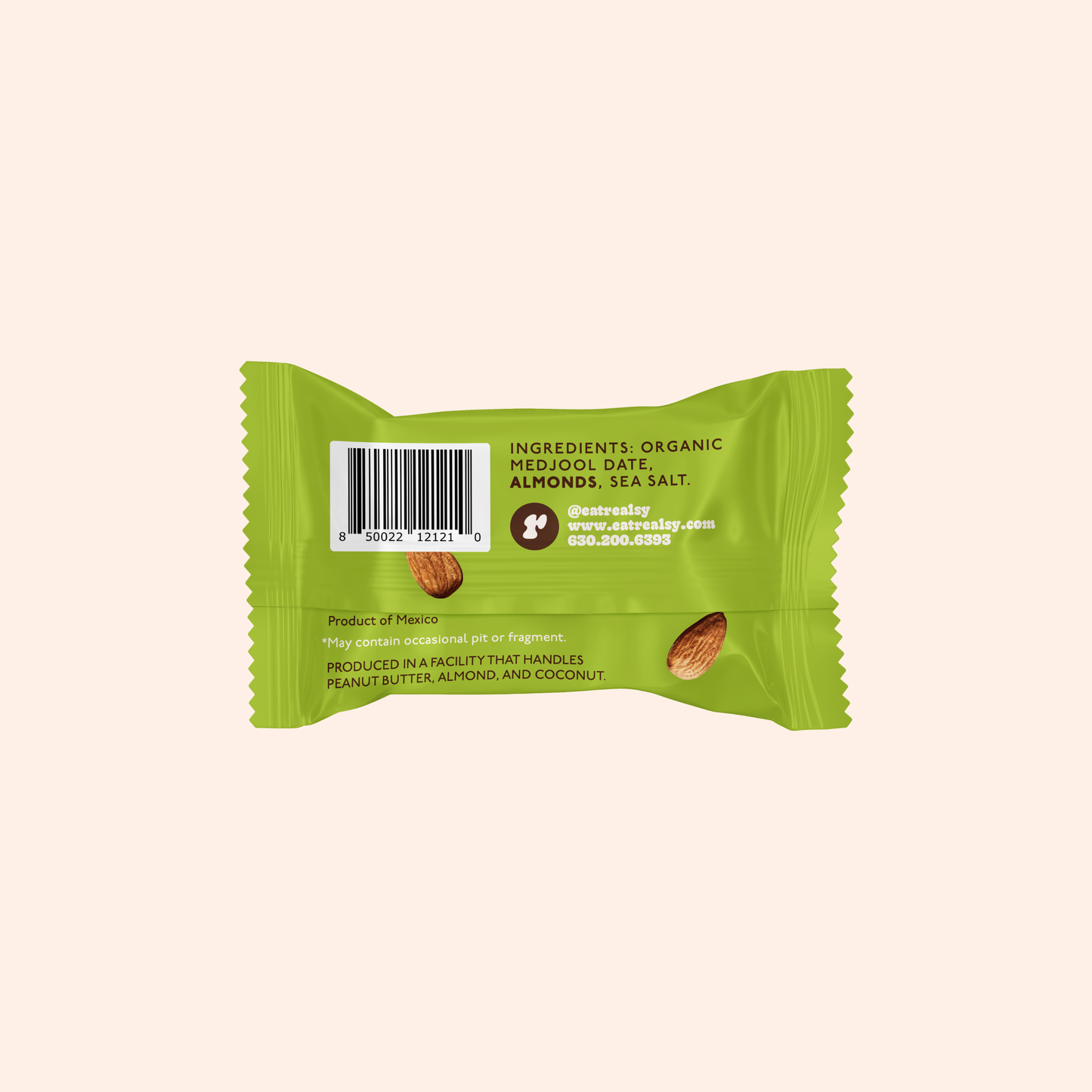 realsy - Almond Butter Dates | Individually Wrapped