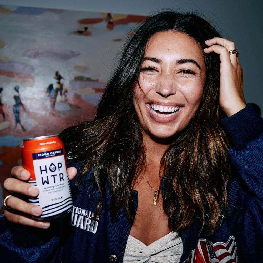 HOPWTR  - Blood Orange Sparkling Hop Water