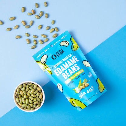 The Only Bean - Crunchy Roasted Edamame Sea Salt - 4oz