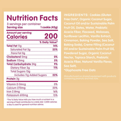 Maxine's Heavenly - Oatmeal Creme Sandwiches