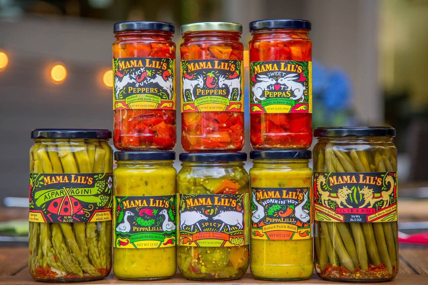 Mama Lil's - Mama Lil's Mildly Spicy Peppers In Oil (Original) - 12oz