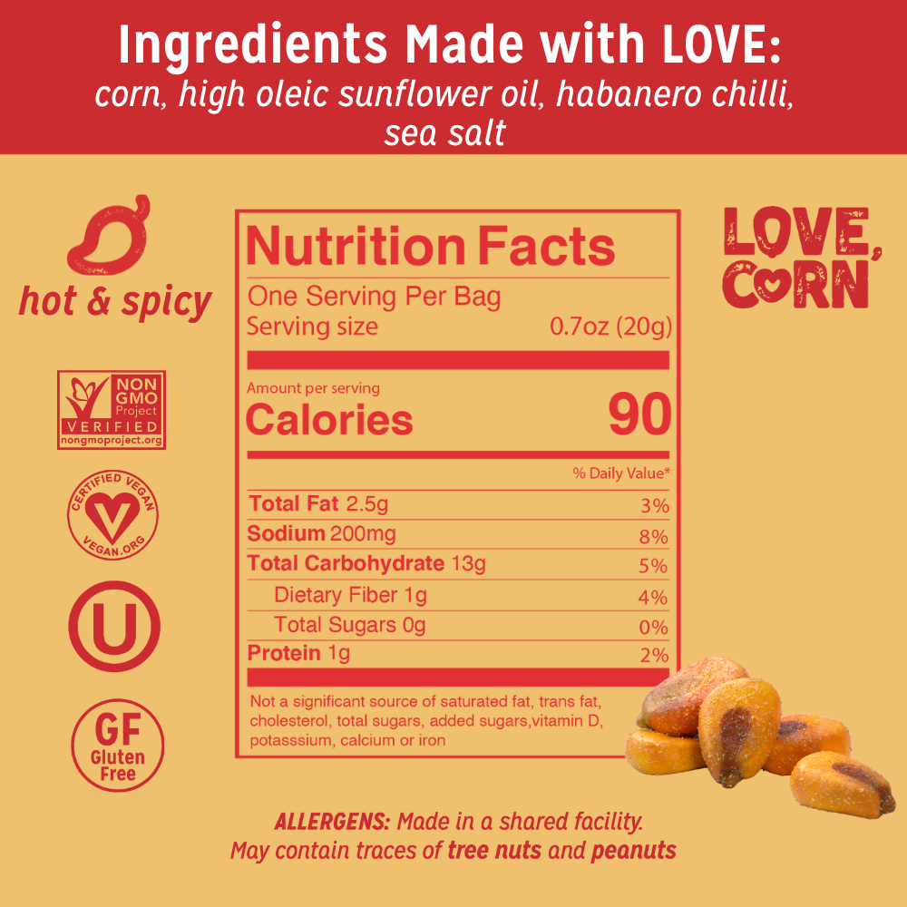 LOVE CORN - Hot & Spicy