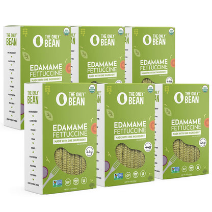 The Only Bean - Organic Edamame Fettuccine - Gluten Free Pasta